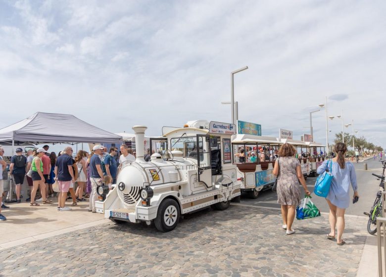 LE PETIT TRAIN TOURISTIQUE DE VALRAS-PLAGE